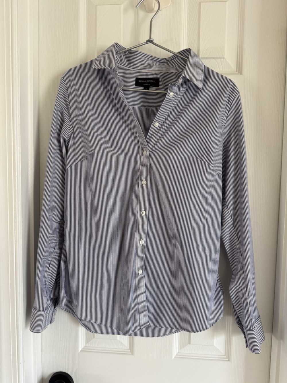 Banana Republic Factory Striped Button-up (Tailored Fit)